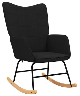 Obrázok produktu pre hojdacie kreslo vidaXL Black Fabric