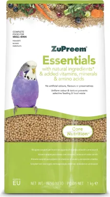 Image de ZuPreem Essentials Aliment naturel pour petits oiseaux – Aliment complet – 1 kg