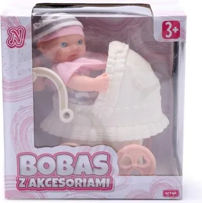Produktbild von Babypuppe Natalia mit Zubehör, 11 cm – Artyk