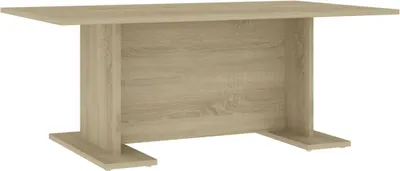 Image de vidaXL Table basse chêne Sonoma 103,5x60x40 cm Bois composite
