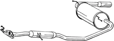 Produktbild von Bosal Endschalldämpfer  284-567