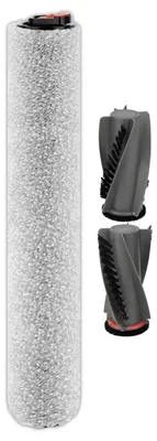 Ersatz-Rollbürsten 2er-Pack + Wischwalze für Eufy C28/C28 Omni