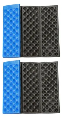 Produktbild von 1/2 Stück XPE Sitzkissen, tragbare, faltbare Sitzmatte, wasserdicht, leicht, für Outdoor-Reisen, Camping, Wandern, Rucksackreisen, Stadionsitzkissen