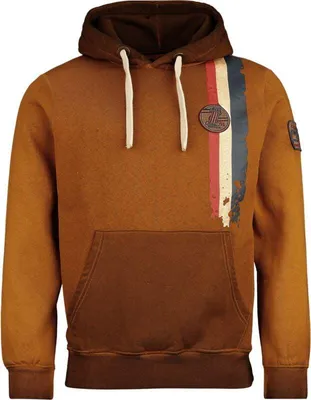 Produktbild von King Kerosin Kapuzenpullover Herren Oilwash Hoodie senfgelb XXL