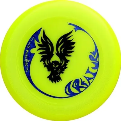 Produktbild von Frisbee Wurfscheibe Eurodisc Ultimate creature 175gr Yellow ED0175YLCR Gelb 27,5 cm