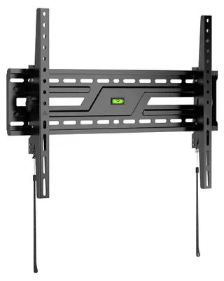 Produktbild von AISENS WT86T-315, 2,18 m (86"), 75 x 75 mm, 600 x 400 mm, -10 - 5°, Stahl, Schwarz
