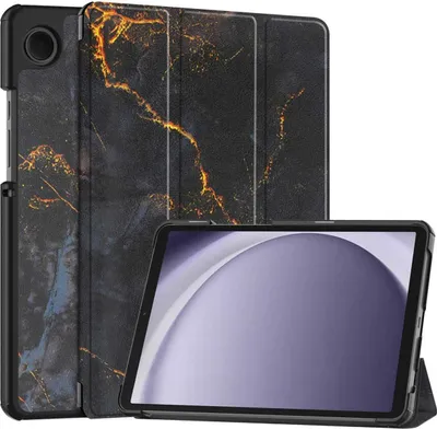 Productafbeelding van imoshion Design Trifold Bookcase voor de Samsung Galaxy Tab A11 / A9 8.7 inch - Black Marble
