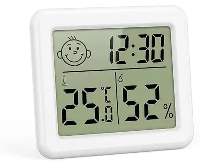 Zdjęcie produktu dla Termometr cyfrowy higrometr wewnętrzny LCD miernik wilgotności