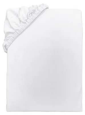 Produktbild von Spannbettlaken 140-160x200 cm Jersey 100% Baumwolle weiß Herding Young