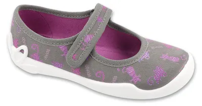 Produktbild von Ballerinaschuhe Befado 114X579 114Y579 grau mit Katzen
