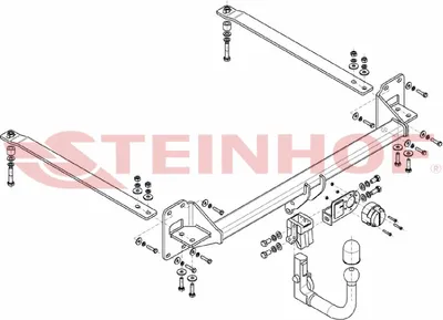 Produktbild von Z546611 Anhängerkupplung passend für HONDA Civic 2017- abnehmbar