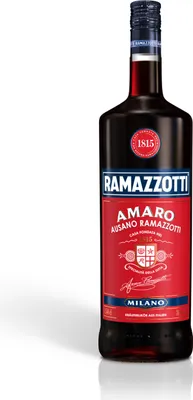 Produktbild von Ramazzotti Amaro Kräuterlikör, Schnaps, Spirituose, italienischer Likör, Alkohol, Flasche, 30%, 1.5 L, 70509900