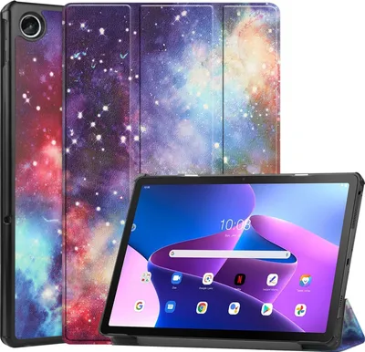 Zdjęcie produktu dla Pokrowiec na 10,6-calowy tablet Lenovo M10 Plus 3. generacji 2022 z funkcją podstawki i automatycznym usypianiem/budzeniem