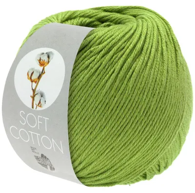 Produktbild von Lana Grossa - Soft Baumwolle 0030 frühlingsgrün