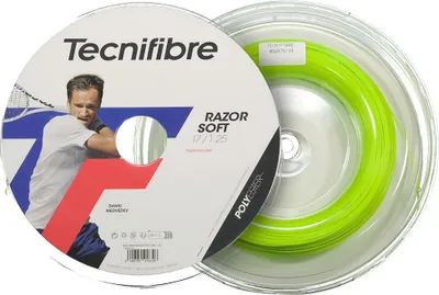Immagine prodotto di Tecnifibre Bob 200 m Razor Soft Singola corda da tennis Trasparente 1,30 mm Trasparente 1,30 mm