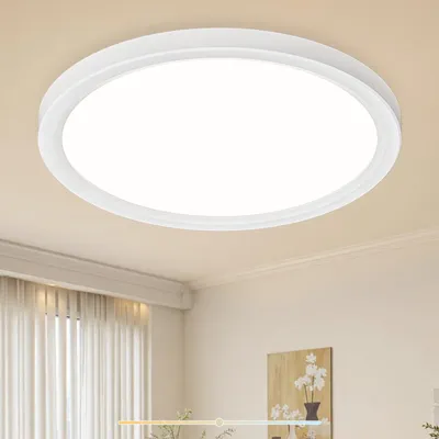 LED-Deckenleuchte 24 W, rund, 3000/4000/6500 K, 2200 lm, 29 cm