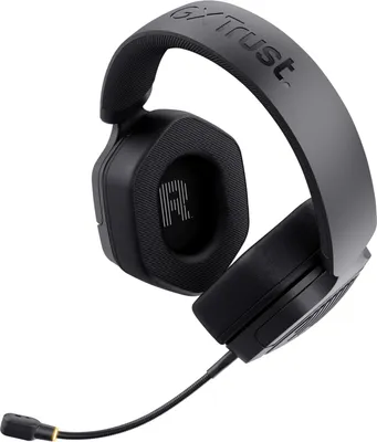 Produktbild von Trust GXT 493 Carus Kopfhörer Verkabelt & Kabellos Kopfband, Helm Gaming USB Type-C / USB Type-A Bluetooth Schwarz