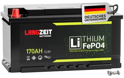 Produktbild von Langzeit Lithium Batterie 170Ah 12V