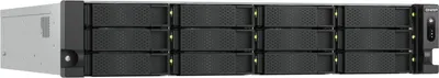 Produktbild von QNAP TS-H1277AXU-RP - NAS-Server - 12 Schächte - Rack - einbaufähig - SATA 6Gb/s - RAID RAID 0, 1, 5, 6, 10, 50, JBOD, 60 - RAM 16 GB - 2.5 Gigabit Ethernet / 10 Gigabit Ethernet - iSCSI Support - 2U