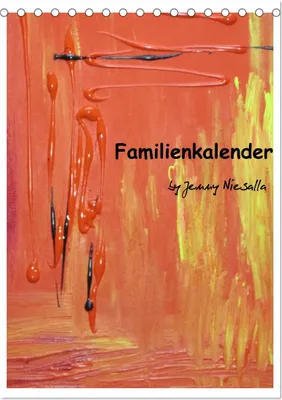 Produktbild von Familienkalender (Tischkalender 2025 DIN A5 hoch), CALVENDO Monatskalender
