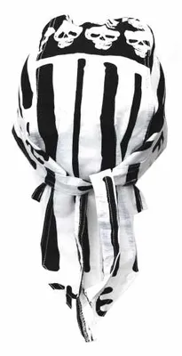 Produktbild von Bandana Cap Skull, Kopftuch mit Totenköpfen, Bandana Headscarf with Skulls, Pañuelo pañuelo Con Calaveras, Foulard Bandana Avec des crânes