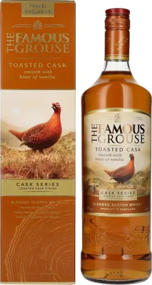 Produktbild von The Famouse Grouse Toasted Cask Finish + Box 1000ml 40% Vol.