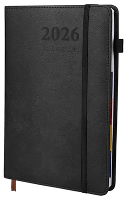 Produktbild von TRANKIELO® - Kalender 2025, A5 Wochenplaner - 21 x 14,8 cm - Akademischer Planer mit PolyurethanEinband und Stifthalter