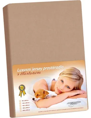 Imagen del producto de Jersey LUX - 100x200 cm - Marrón