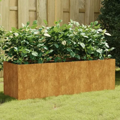 Produktbild von Möbel Hochbeet 120x40x40 cm Cortenstahl - Beete &5797