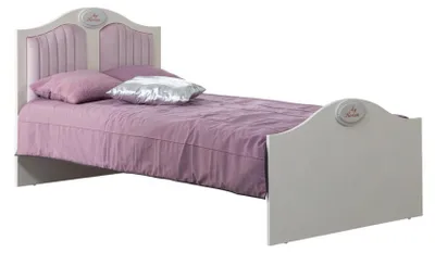 Produktbild von Luxus Betten Kinderbett Kinderzimmer Bett Kinderbett Möbel Holz Lila Neu