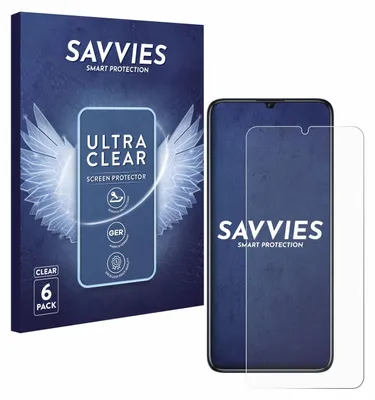 A product box and a screen protector on a phone.