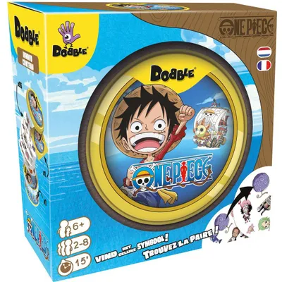 Produktbild von Asmodee Kartenspiel Dobble One Piece - Lernspiel für Kinder