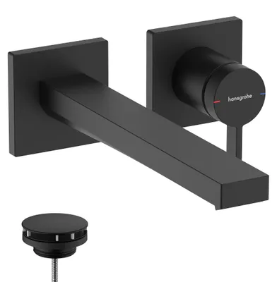Immagine prodotto di hansgrohe Tecturis E Mitigeur monocommandé pour lavabo, encastré, saillie 225mm, vidage non verrouillable, EcoSmart+, 73051670, 73051670