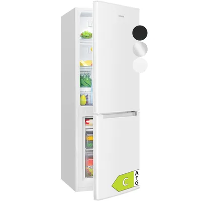 Produktbild von Bomann® Kühlschrank mit Gefrierfach |  | 143cm | Kühl Gefrierkombination leise | Türanschlag wechselbar | 173L | KG 7359 weiß