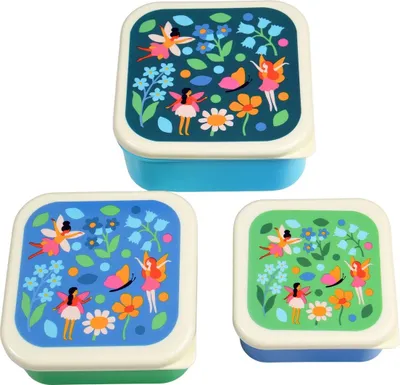 Produktbild von Rex London - Snackboxen 'Feen im Garten' (3er Set)