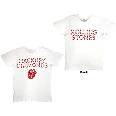 Produktbild von The Rolling Stones | Offizielles Band T-Shirt | Hackney Diamonds (Rückseitendruck), groß, weiß
