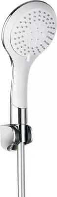 Produktbild von Camargue Brauseset Badarmaturen Guarizzas 5 Funktionen Chrom Weiß Duschkomfort