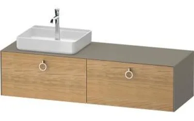 Produktbild von DURAVIT WT4890LH5920000 Konsolen-WTU wh White Tulip 550x1600x