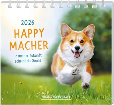 Produktbild von Mini-Kalender 2026 Happymacher