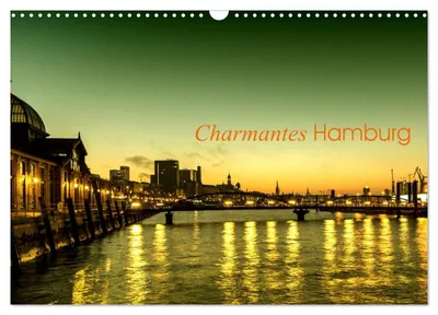 Produktbild von Charmantes Hamburg (Wandkalender 2027 DIN A3 quer), CALVENDO Monatskalender