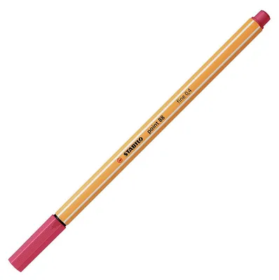 Image de STABILO® 88/49 Fineliner - point 88 - rouge fraise