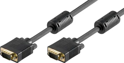 Produktbild von Goobay 68140, 20 m, VGA (D-Sub), VGA (D-Sub), Männlich, Männlich, Schwarz