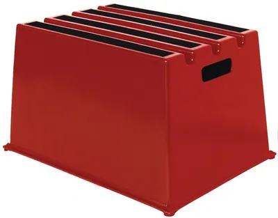Obrázek produktu pro Těžký stupínek 1 plošina v.307mm Ku.červená
