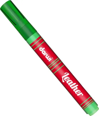 Zdjęcie produktu dla Darwi Paint On Leather Marker Marker na skórze Dark Green 6 ml 1 szt.