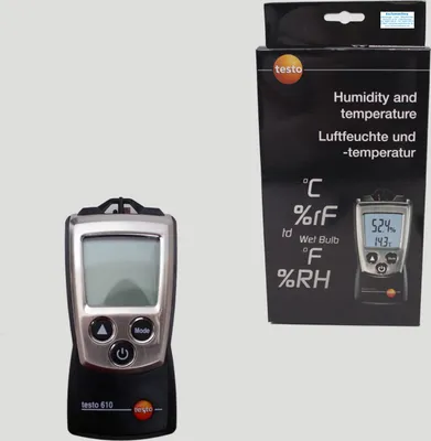 Produktbild von TESTO Feuchte- und Temperatur-Messgerät 610 (0560 0610)