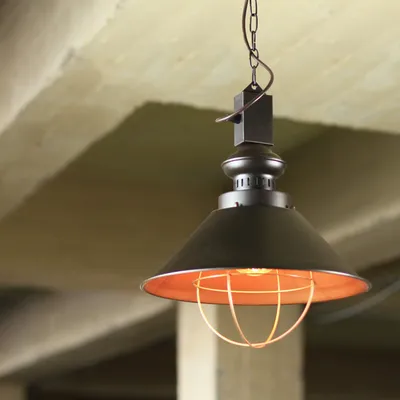 Produktbild von Pendelleuchte VintageIndustrie "Industrie" Braun Kupfer Metall Hängelampe Wohnzimmer Esstisch