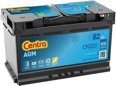 Zdjęcie produktu dla akumulator 82Ah/800A/P+ 315x175x190 Start-Stop AGM