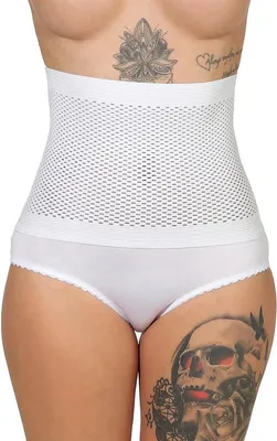Obrázok produktu pre Shape Shorts Bezšvové nohavice na úpravu brucha "brušná kontrola"; biela XXL
