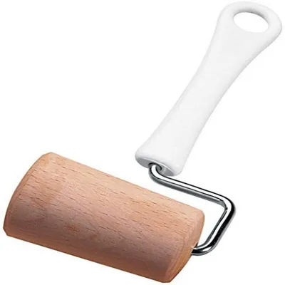 Zdjęcie produktu dla Zenker 42656, Plastik, Drewno, Srebrny, Biały, Drewno, Gładka powierzchnia, 80 mm, 190 mm, 1 szt.