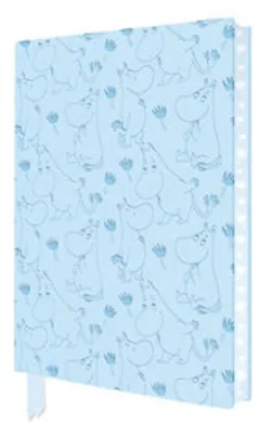 Image de Cahier d'art artisanal Moomin et fleurs (Flame Tree Journals)